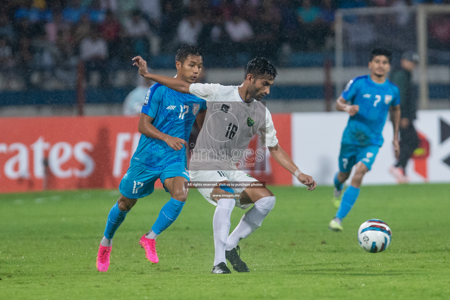 India vs Pakistan in the opening match of SAFF Championship 2023 held in Sree Kanteerava Stadium, Bengaluru, India, on Wednesday, 21st June 2023. Photos: Nausham Waheed / images.mv