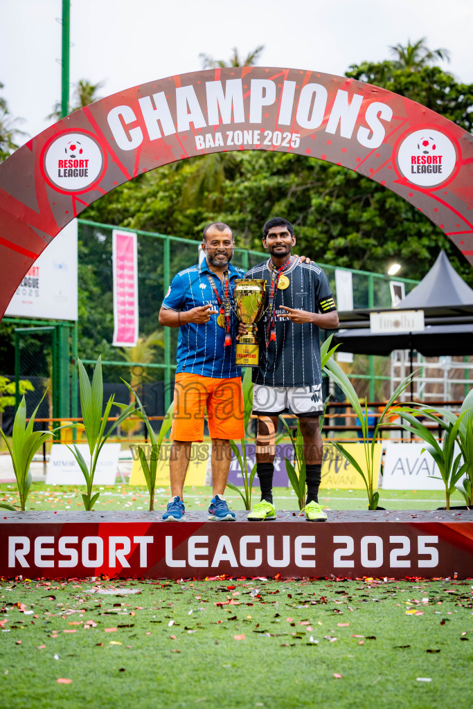 Anantara vs Finolhu in Final of Resort League 2025 (Baa Zone) was held on Friday, 18th July 2025 in Avani+ Fares Maldives Resort, Baa Atoll, Maldives. Photos: Nausham Waheed  / images.mv
