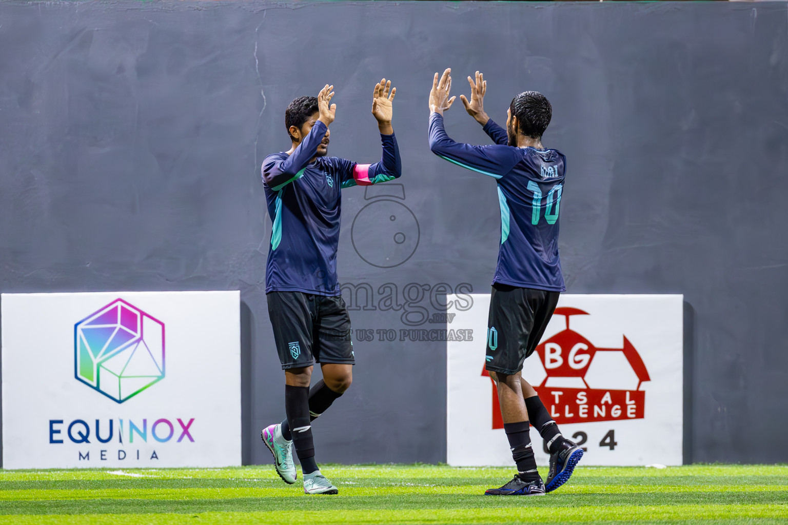 Nova SC vs Anakee SC in Day 9 of BG Futsal Challenge 2024 was held on Wednesday, 20th March 2024, in Male', Maldives
Photos: Ismail Thoriq / images.mv