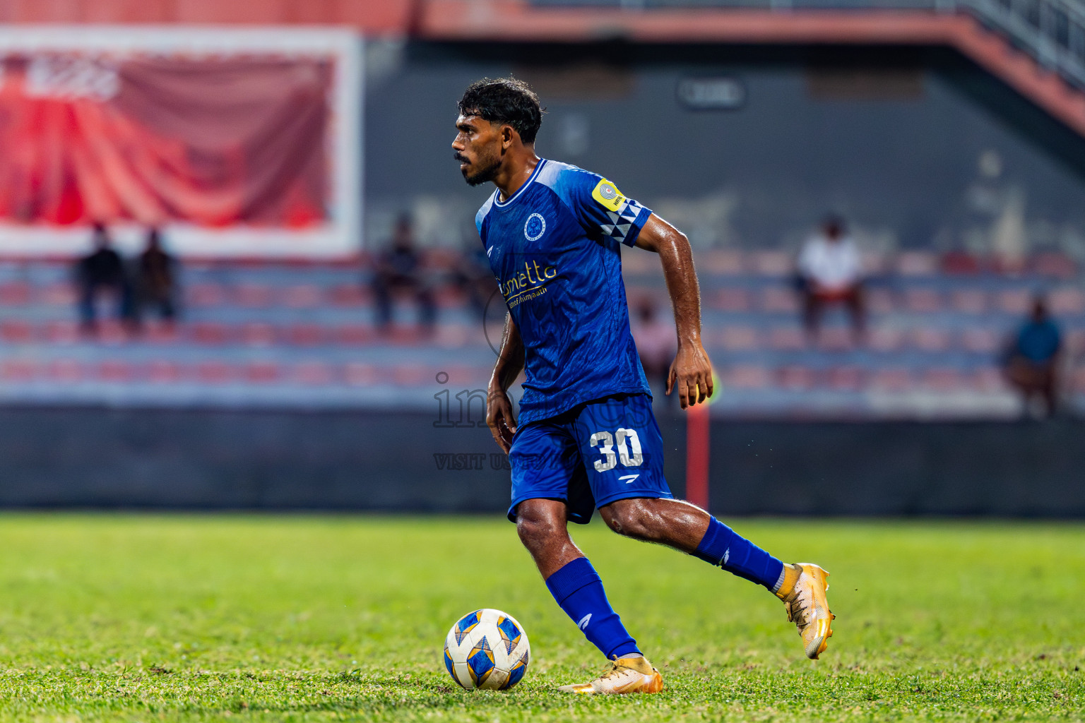 United Victory vs New Radiant Sports Club in Dhivehi Premier League 2025/26 held in National Football Stadium, Male', Maldives on Thursday, 25th September 2025. Photos: Areef Adam / Images.mv
