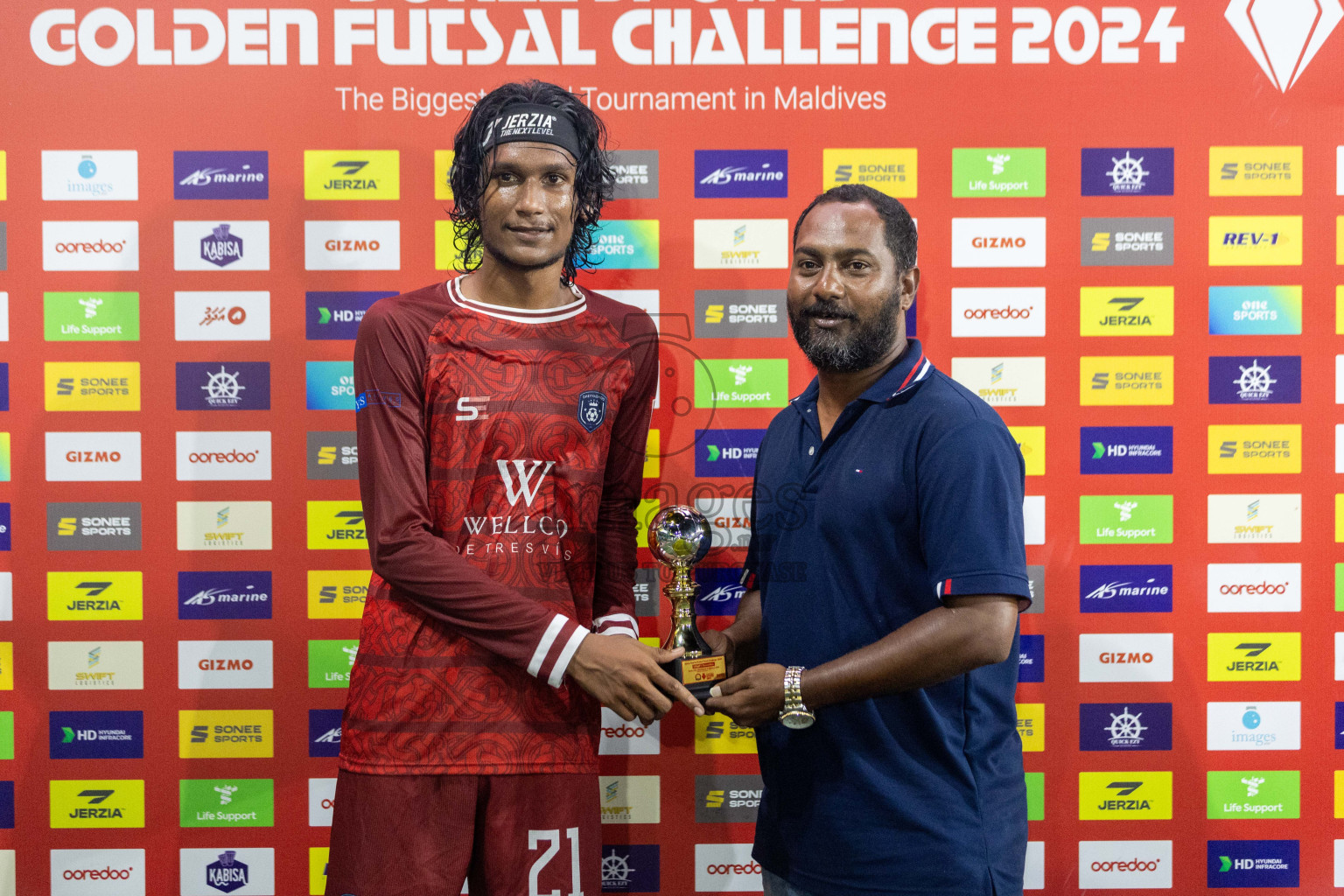 GA Vilingili vs GA Dhevvadhoo in Day 19 of Golden Futsal Challenge 2024 was held on Friday, 2nd February 2024 in Hulhumale', Maldives Photos: Nausham Waheed / images.mv