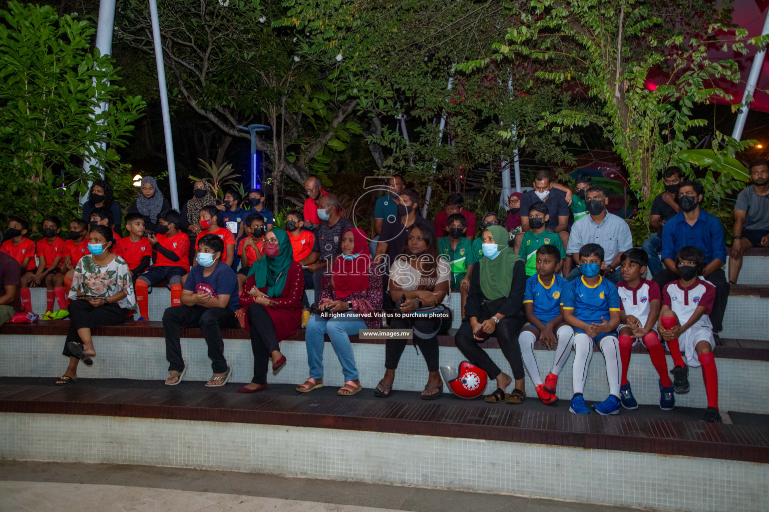 Draw Ceremony of MILO Academy Championship 2022 was held in Male' Maldives on Wednesday, 9th March 2021. Photos by: Ismail Thoriq/images.mv