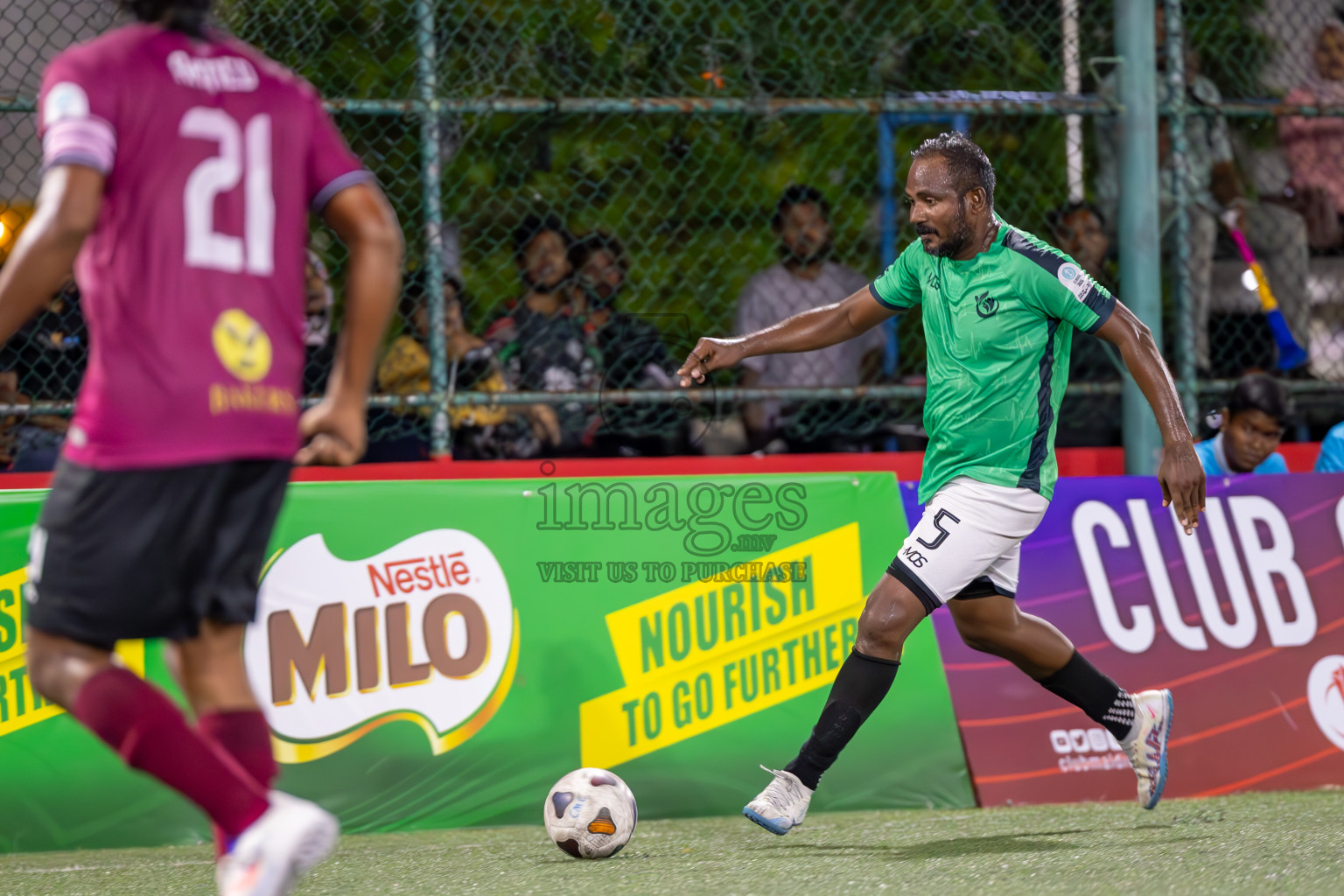 Kulhivaru Vuzaara vs HHRC in Club Maldives Classic 2024 held in Rehendi Futsal Ground, Hulhumale', Maldives on Sunday, 8th September 2024. 
Photos: Ismail Thoriq / images.mv