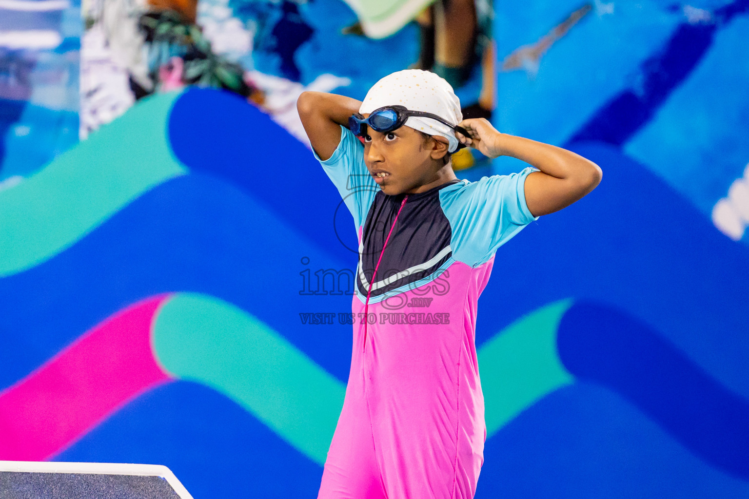 Day 3 of BML 5th National Swimming Kids Festival 2024 held in Hulhumale', Maldives on Wednesday, 20th November 2024. Photos: Nausham Waheed / images.mv