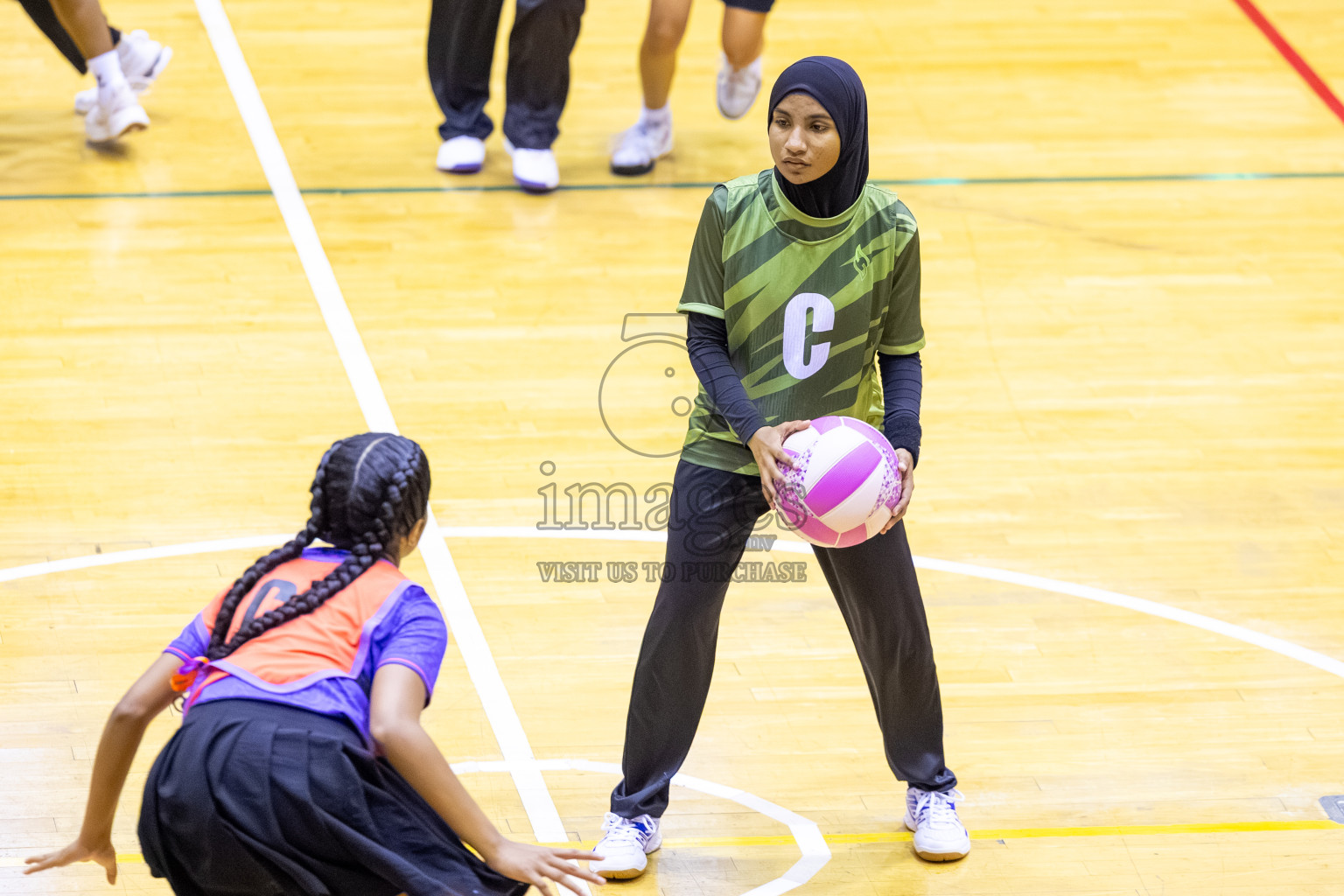 Day 12 of 26th Inter-School Netball Tournament 2025 was held in Social Center Indoor Hall on Thursday, 30th October 2025. Photos: Ismail Thoriq / images.mv