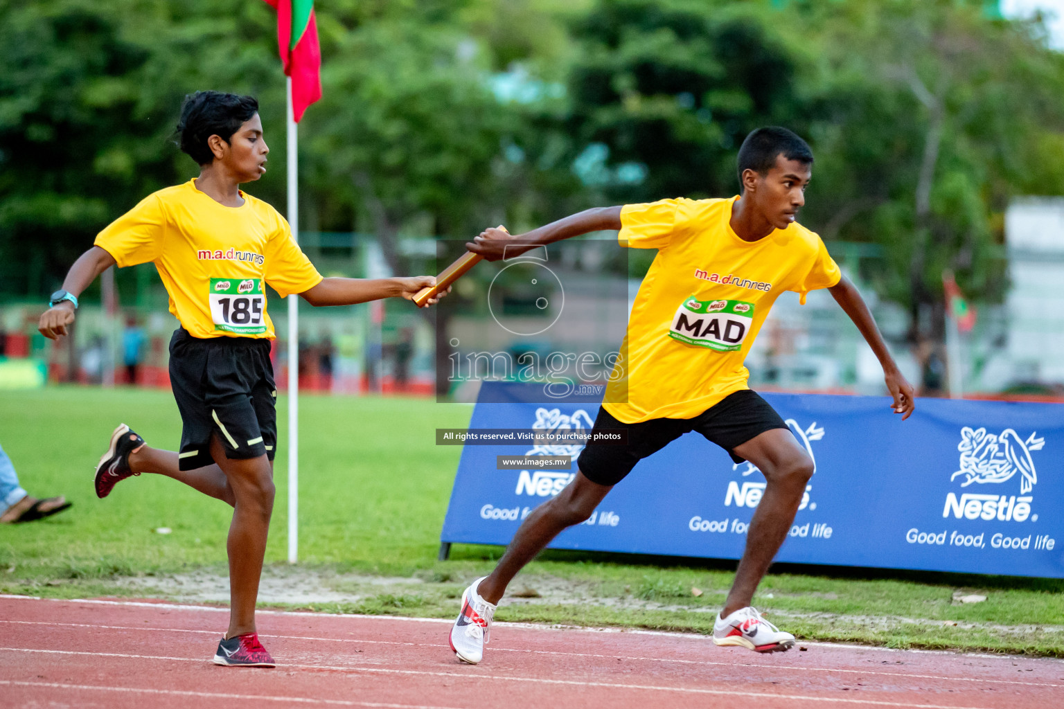 Day 2 of National Athletics Championship 2023 was held in Ekuveni Track at Male', Maldives on Friday, 24th November 2023. Photos: Hassan Simah / images.mv