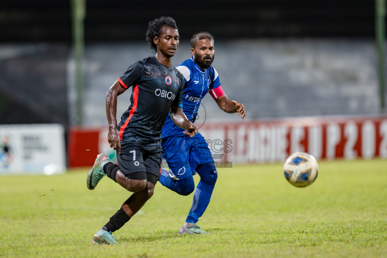 Odi Sports Club vs New Radiant Sports Club in the Semi Final of FAM League Cup 2025 held at National Football Stadium, Male', Maldives on Sunday, 25th May 2025. Photos By: Abdulla Abeedh / images.mv
