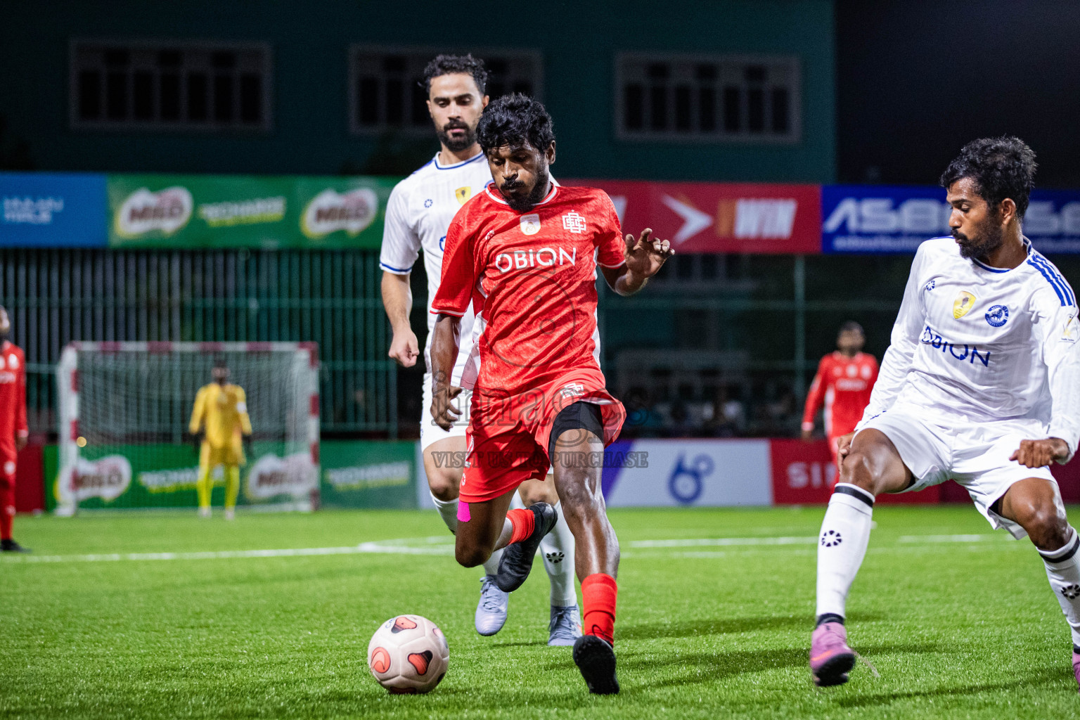 CC SPORTS CLUB vs MYLO CITY SPORTS CLUB in Kings Cup of Club Maldives Cup 2025 held in Rehendi Futsal Ground, Hulhumale', Maldives on Wednesday, 3rd September 2025. Photos: Areef, Yasna / images.mv