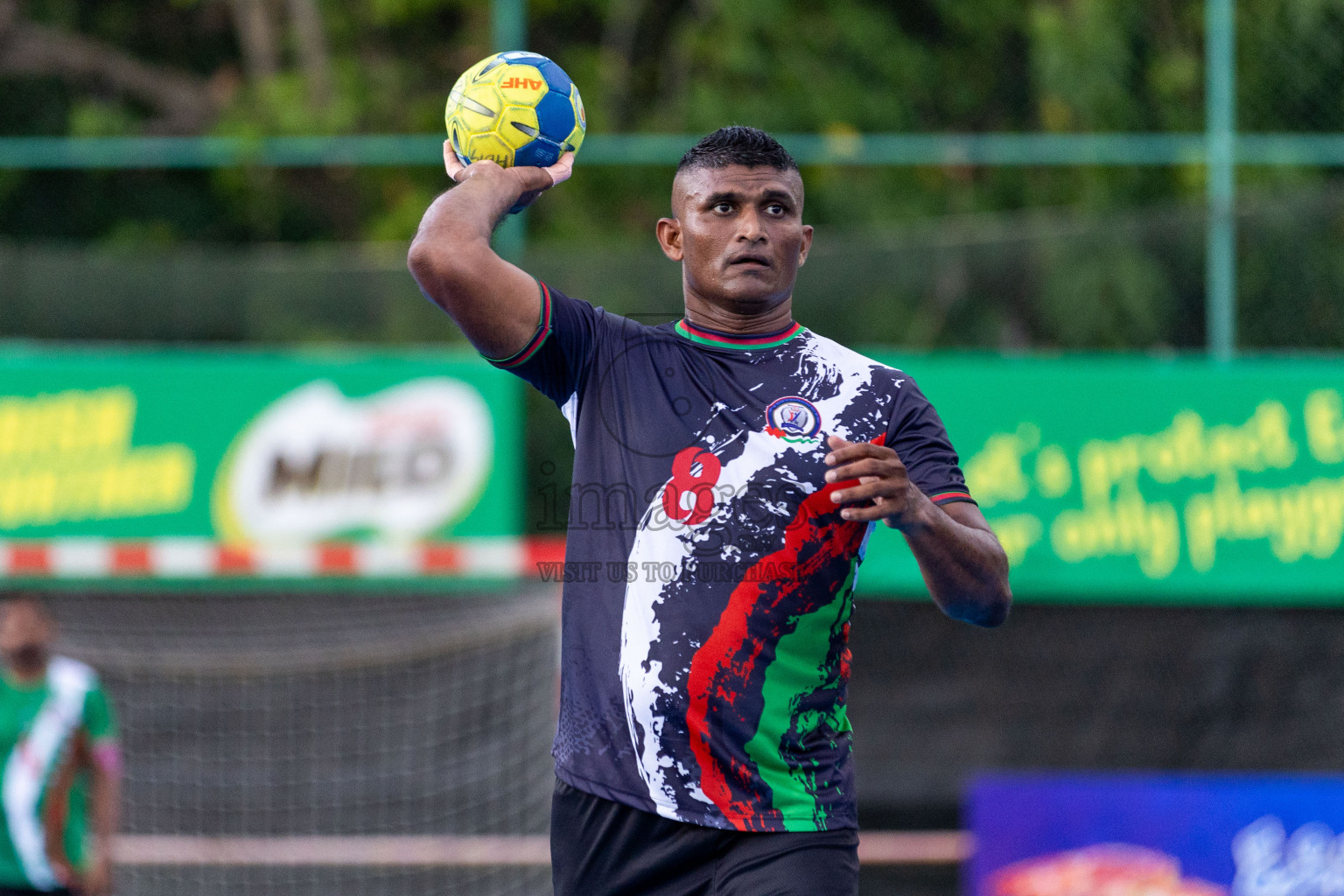 Day 8 of 10th National Handball Tournament 2023, held in Handball ground, Male', Maldives on Tuesday, 5th December 2023 Photos: Nausham Waheed/ Images.mv