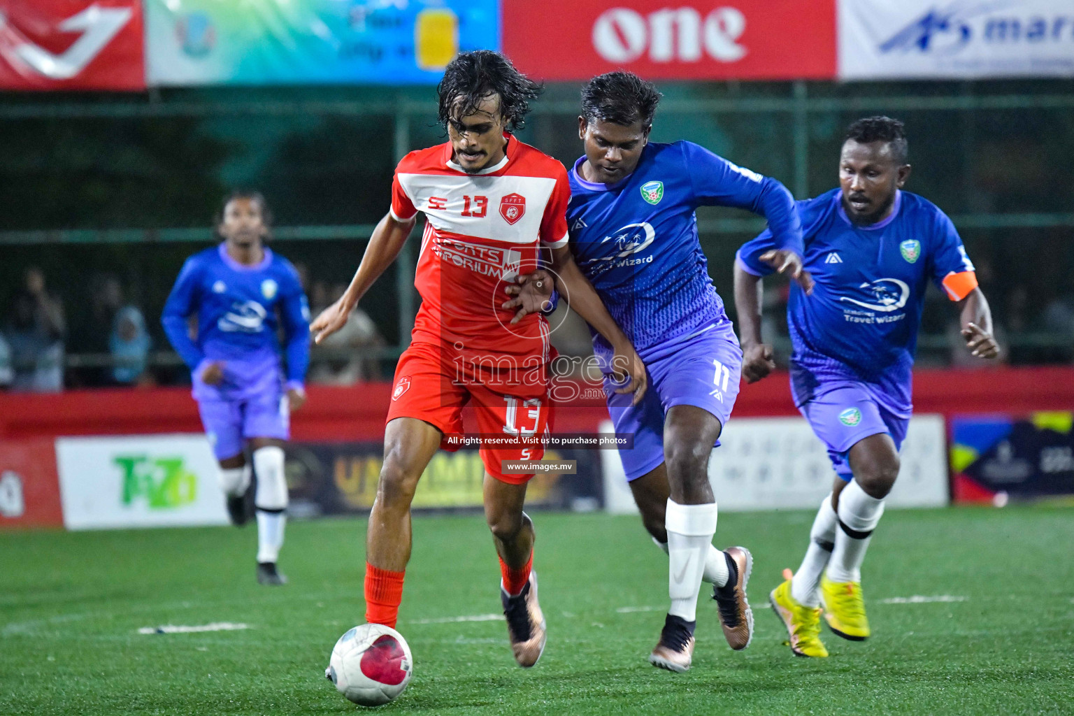 Matchday 21 of Golden Futsal Challenge 2023 on 25 February 2023 in Hulhumale, Male, Maldives