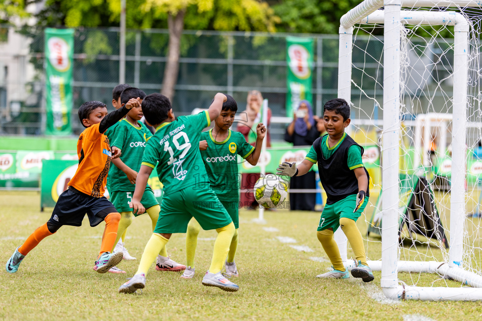 Day 1 of MILO SVAM Juniors 2025 (U-8) was held at Henveiru Stadium in Male', Maldives on Thursday, 26th June 2025. 
Photos: Hassan Simah / images.mv