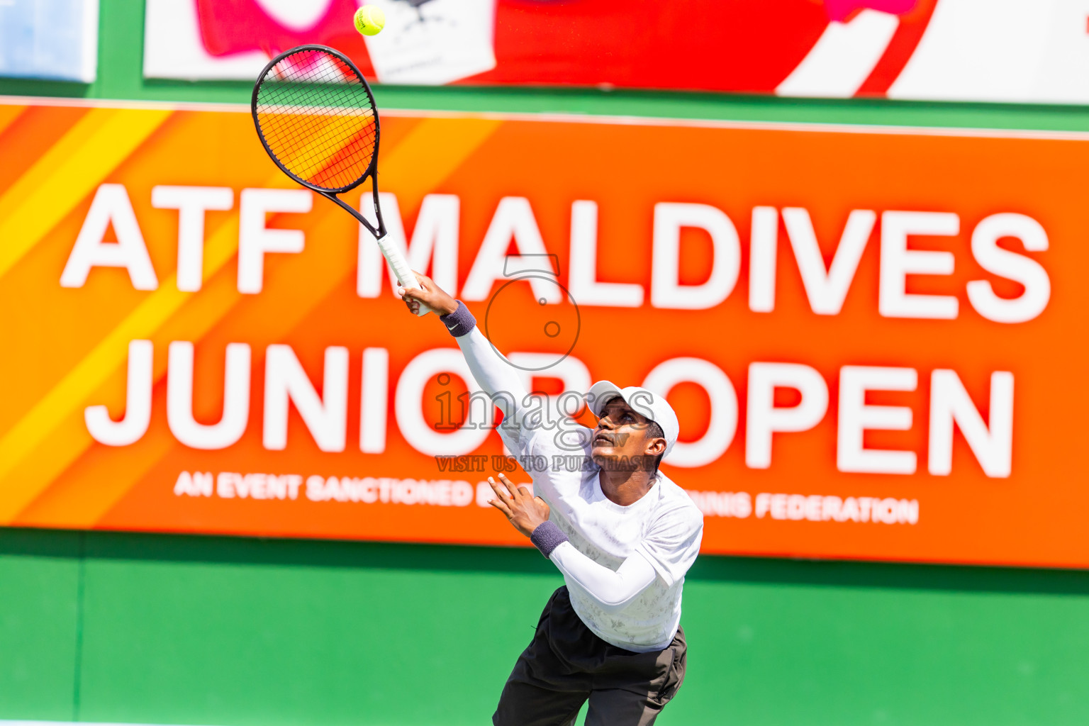 Day 2 of ATF Maldives Junior Open Tennis was held in Male' Tennis Court, Male', Maldives on Tuesday, 10th December 2024. Photos: Nausham Waheed / images.mv