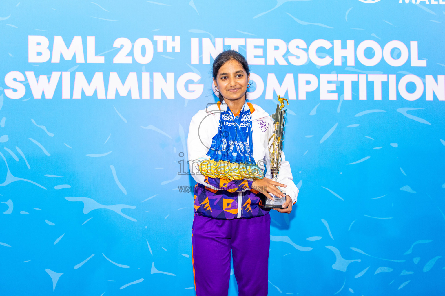 Closing ceremony of BML 20th Inter-School Swimming Competition was held in Hulhumale' Swimming Complex on Saturday, 19th October 2024. 
Photos: Ismail Thoriq