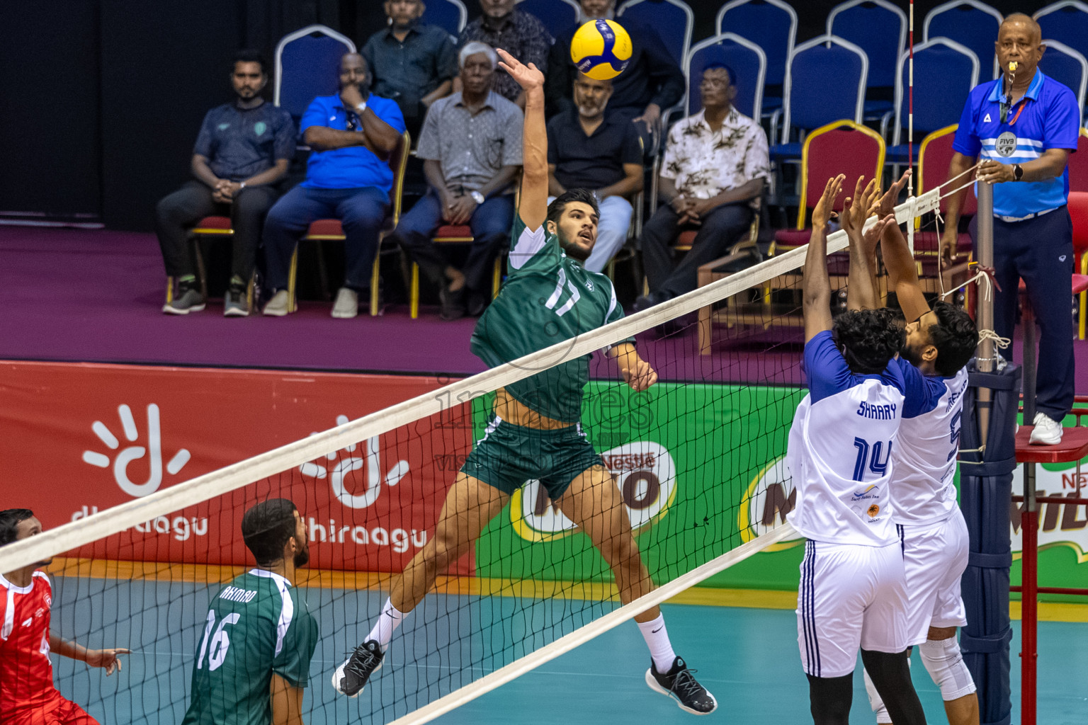 VAM Volleyball Cup 2026 - Bronze Match of VAM Cup 2026 held in Male', Maldives on Thursday, 20th August 2026 at Social Center Indoor Hall.
Photos By: Mohamed Shavir Rasheed / images.mv
