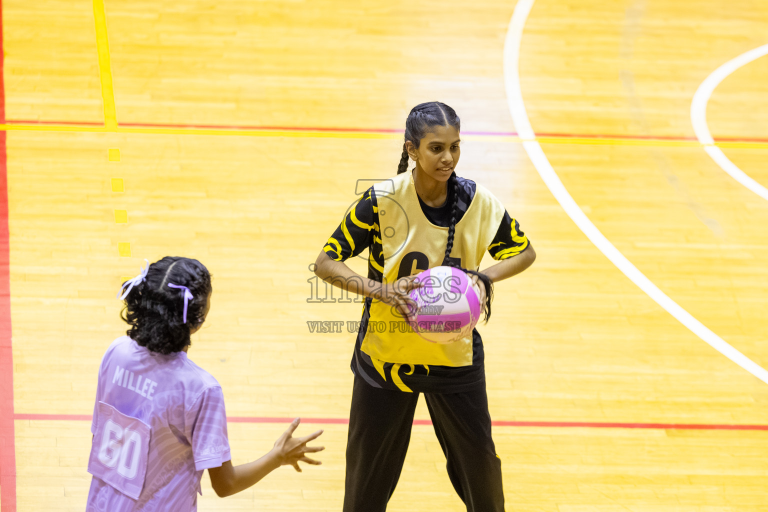 Day 13 of 26th Inter-School Netball Tournament 2025 was held in Social Center Indoor Hall on Saturday, 1st November 2025. Photos: Ismail Thoriq / images.mv