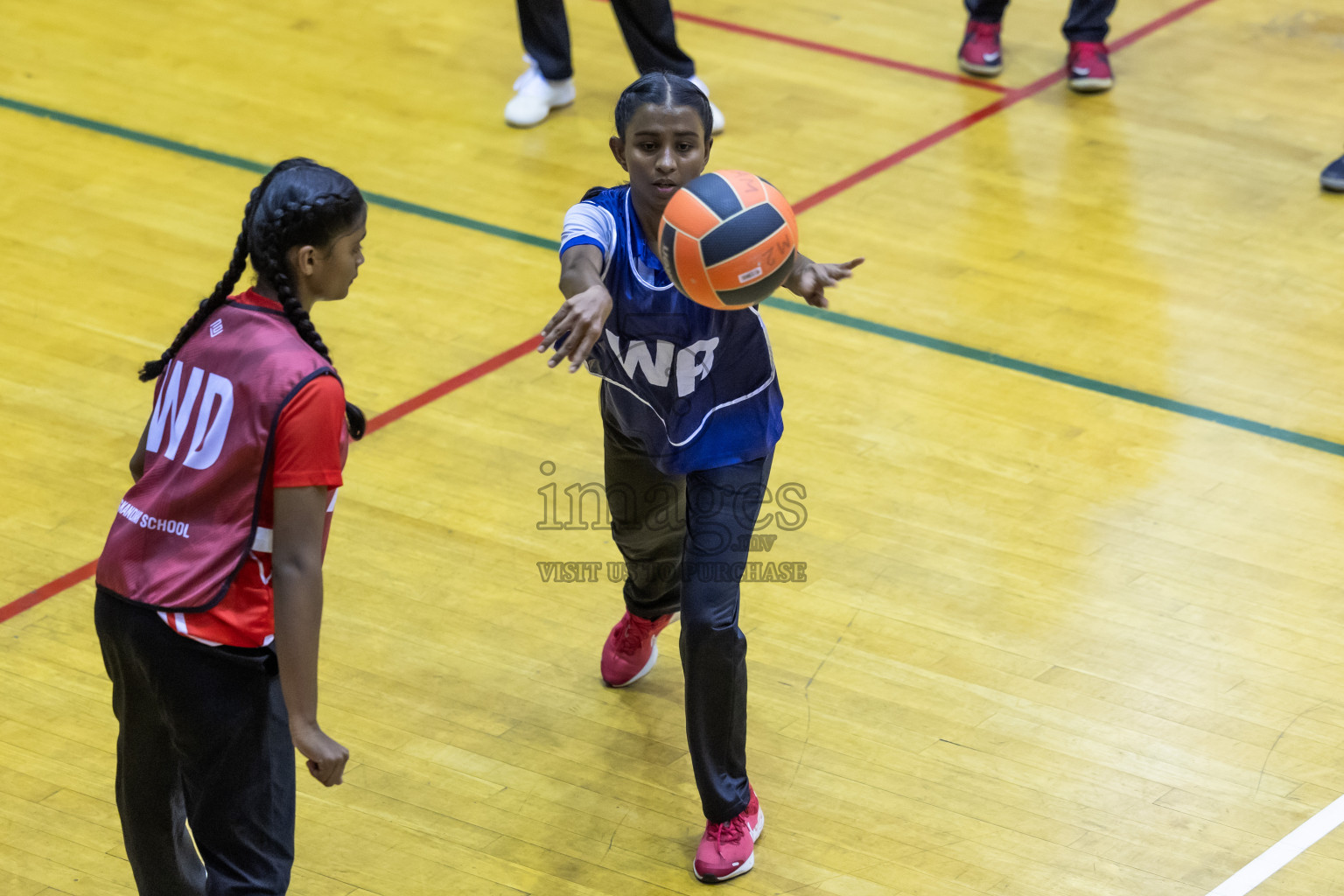 Day 8 of 25th Inter-School Netball Tournament was held in Social Center at Male', Maldives on Sunday, 18th August 2024.