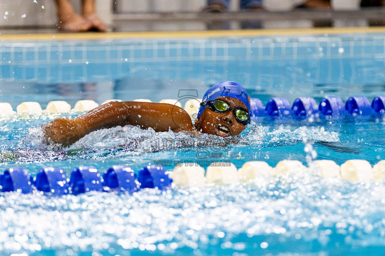 Day 2 of BML 6th National Kids Swimming Kids Festival 2025 held in Hulhumale', Maldives on Tuesday, 4th November 2024. Photos: Hassan Simah / images.mv