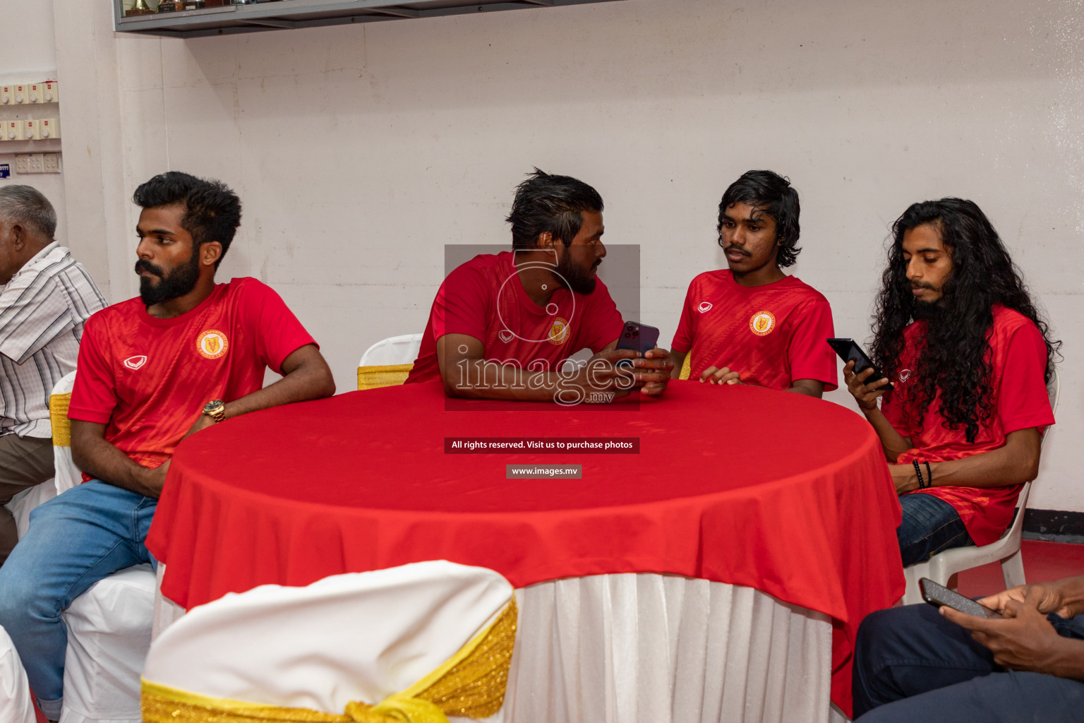 Victory Sports Club Jersey Unveiling 2022 on 14th July 2022, held in Jamaaludheen School Hall, Male', Maldives  Photos: Hassan Simah / Images.mv