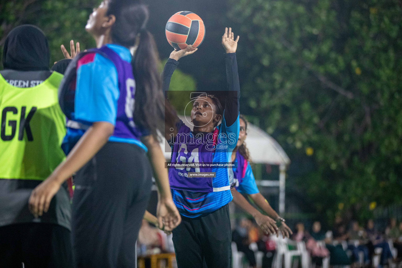 Day 6 of 20th Milo National Netball Tournament 2023, held in Synthetic Netball Court, Male', Maldives on 4th June 2023 Photos: Nausham Waheed/ Images.mv