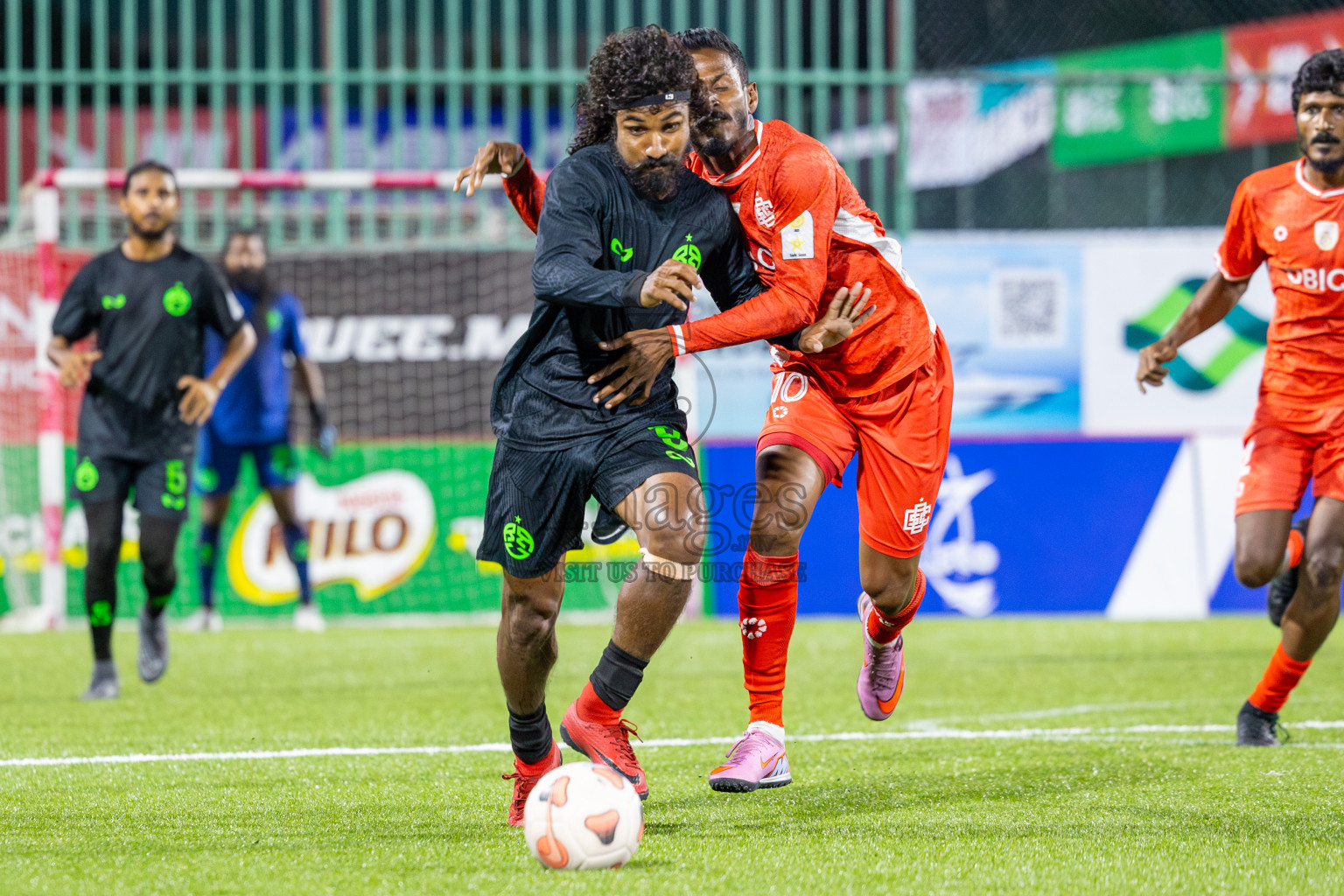 Road Recreation Club vs Club Combination SC Eydhafushi in Kings Cup Final of Club Maldives 2025 was held in Rehendhi Futsal Ground, Hulhumale', Maldives on Tuesday, 9th September 2025. Photos: Ismail Thoriq / images.mv
