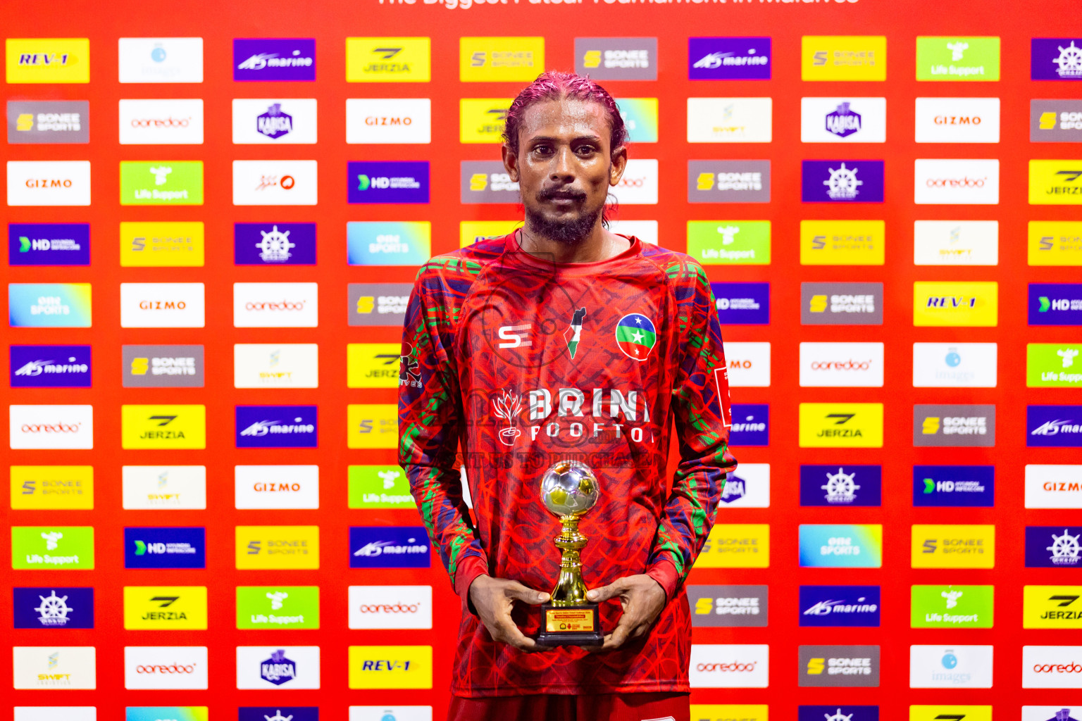 GDh Thinadhoo vs GDh Hoadedhdhoo in Day 23 of Golden Futsal Challenge 2024 was held on Tuesday , 6th February 2024 in Hulhumale', Maldives Photos: Nausham Waheed / images.mv