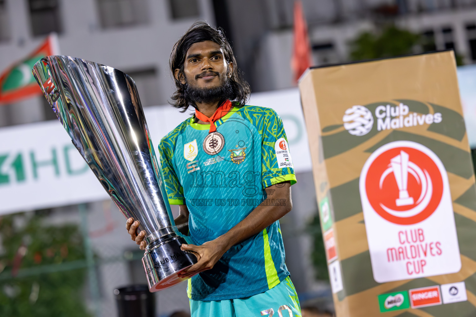 WAMCO vs RRC in the Final of Club Maldives Cup 2024 was held in Rehendi Futsal Ground, Hulhumale', Maldives on Friday, 18th October 2024. Photos: Ismail Thoriq / images.mv