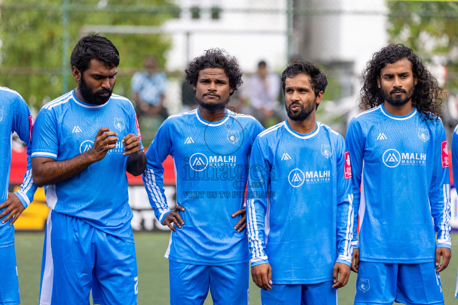 R Maduvvari VS R Alifushi in Day 6 of Golden Futsal Challenge 2025 on Friday, 6th January 2025, in Hulhumale', Maldives 
Photos: Hassan Simah / images.mv