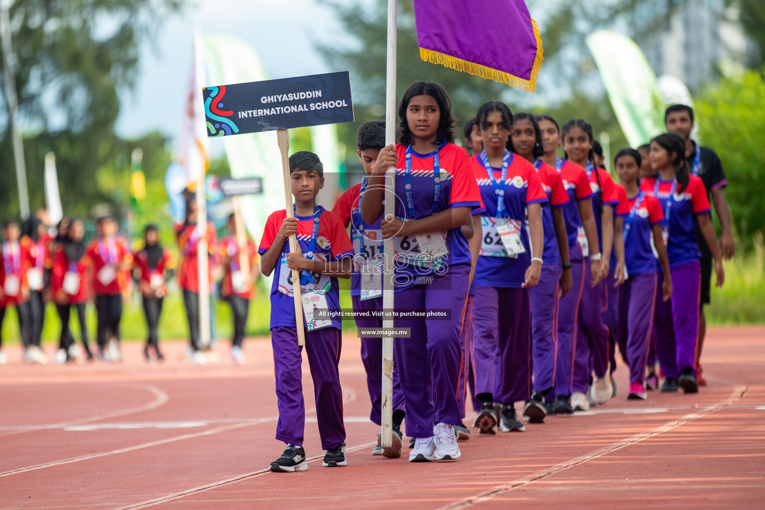 Day one of Inter School Athletics Championship 2023 was held at Hulhumale' Running Track at Hulhumale', Maldives on Saturday, 14th May 2023. Photos: Nausham Waheed / images.mv