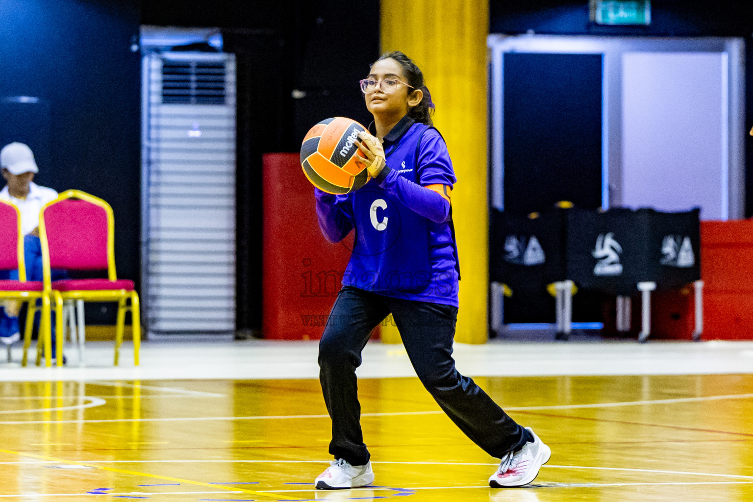 Day 3 of 25th Inter-School Netball Tournament was held in Social Center at Male', Maldives on Sunday, 11th August 2024. Photos: Nausham Waheed / images.mv