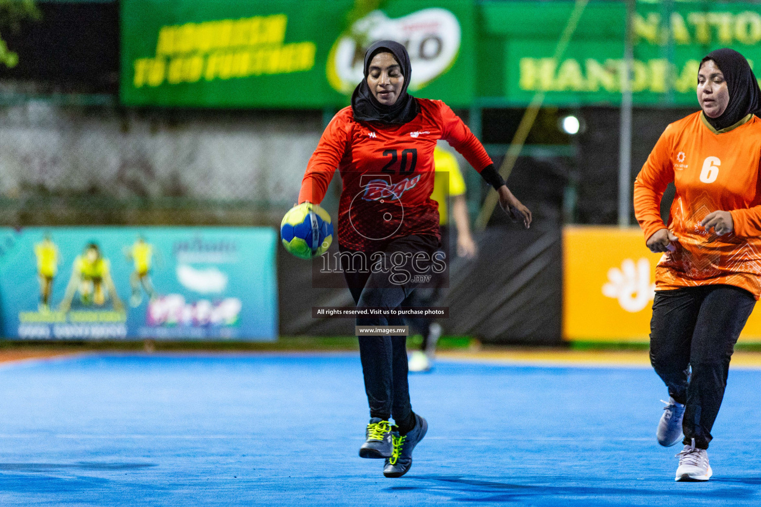 Day 2 of 7th Inter-Office/Company Handball Tournament 2023, held in Handball ground, Male', Maldives on Saturday, 17th September 2023 Photos: Nausham Waheed/ Images.mv