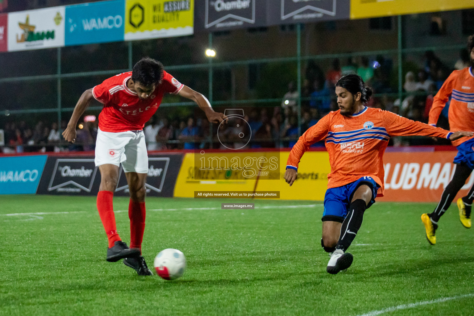 Stelco Club vs Raajje Online Club in Club Maldives Cup 2022 was held in Hulhumale', Maldives on Wednesday, 19th October 2022. Photos: Hassan Simah/ images.mv