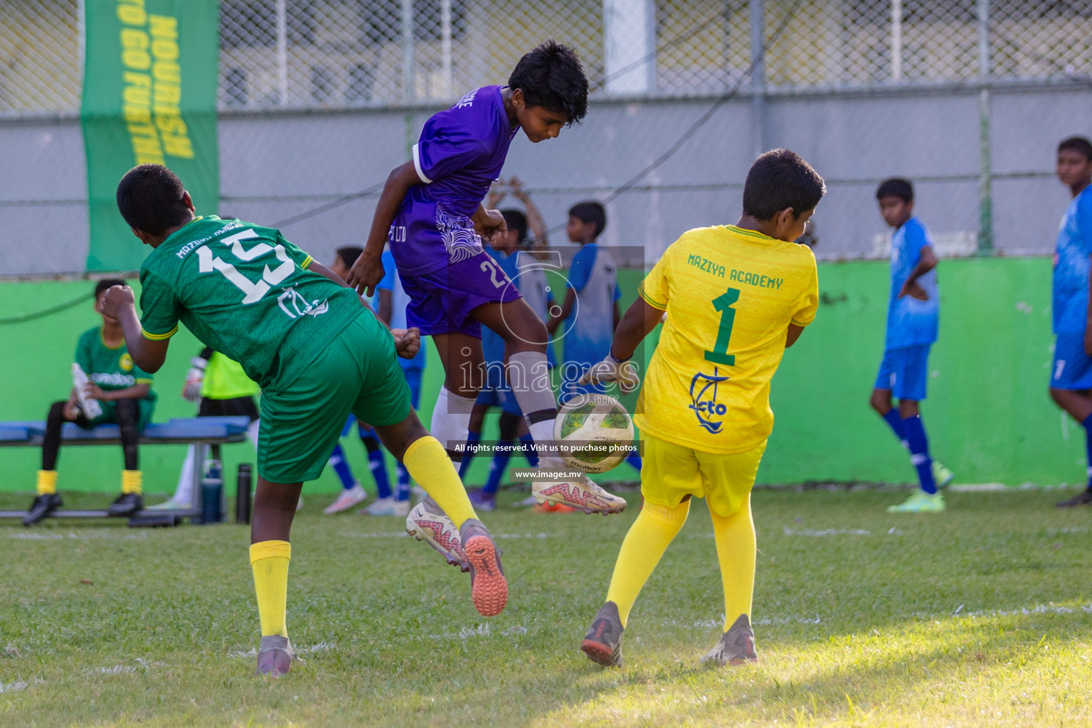 Day 1 of MILO Academy Championship 2023 (U12) was held in Henveiru Football Grounds, Male', Maldives, on Friday, 18th August 2023. 
Photos: Shuu Abdul Sattar / images.mv