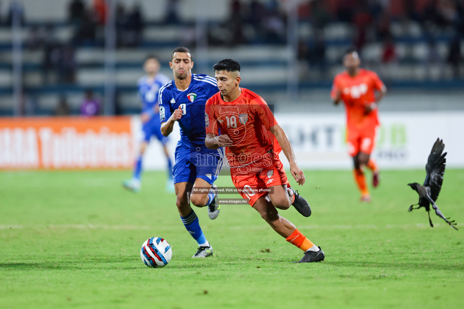 Kuwait vs India in the Final of SAFF Championship 2023 held in Sree Kanteerava Stadium, Bengaluru, India, on Tuesday, 4th July 2023. Photos: Nausham Waheed / images.mv