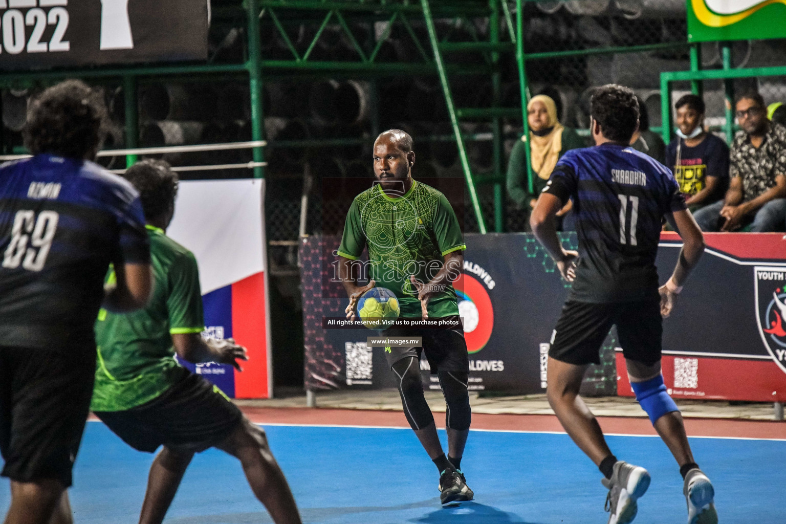 Day 7 of MILO 6th Inter Office Handball Tournament 2022 Photos by Nausham waheed