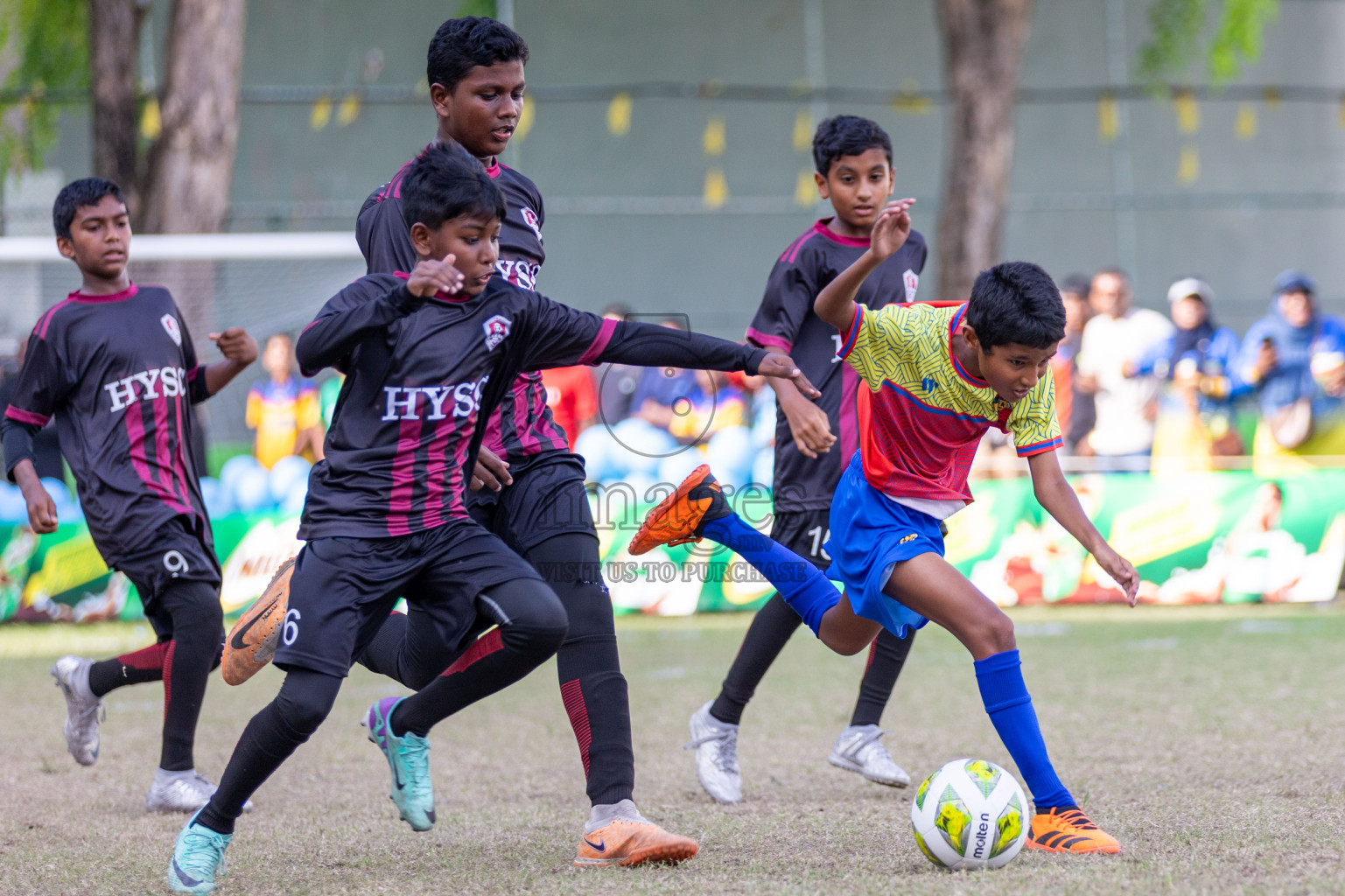 Day 3 of MILO Academy Championship 2024 - U12 was held at Henveiru Grounds in Male', Maldives on Thursday, 7th July 2024. Photos: Shuu Abdul Sattar / images.mv