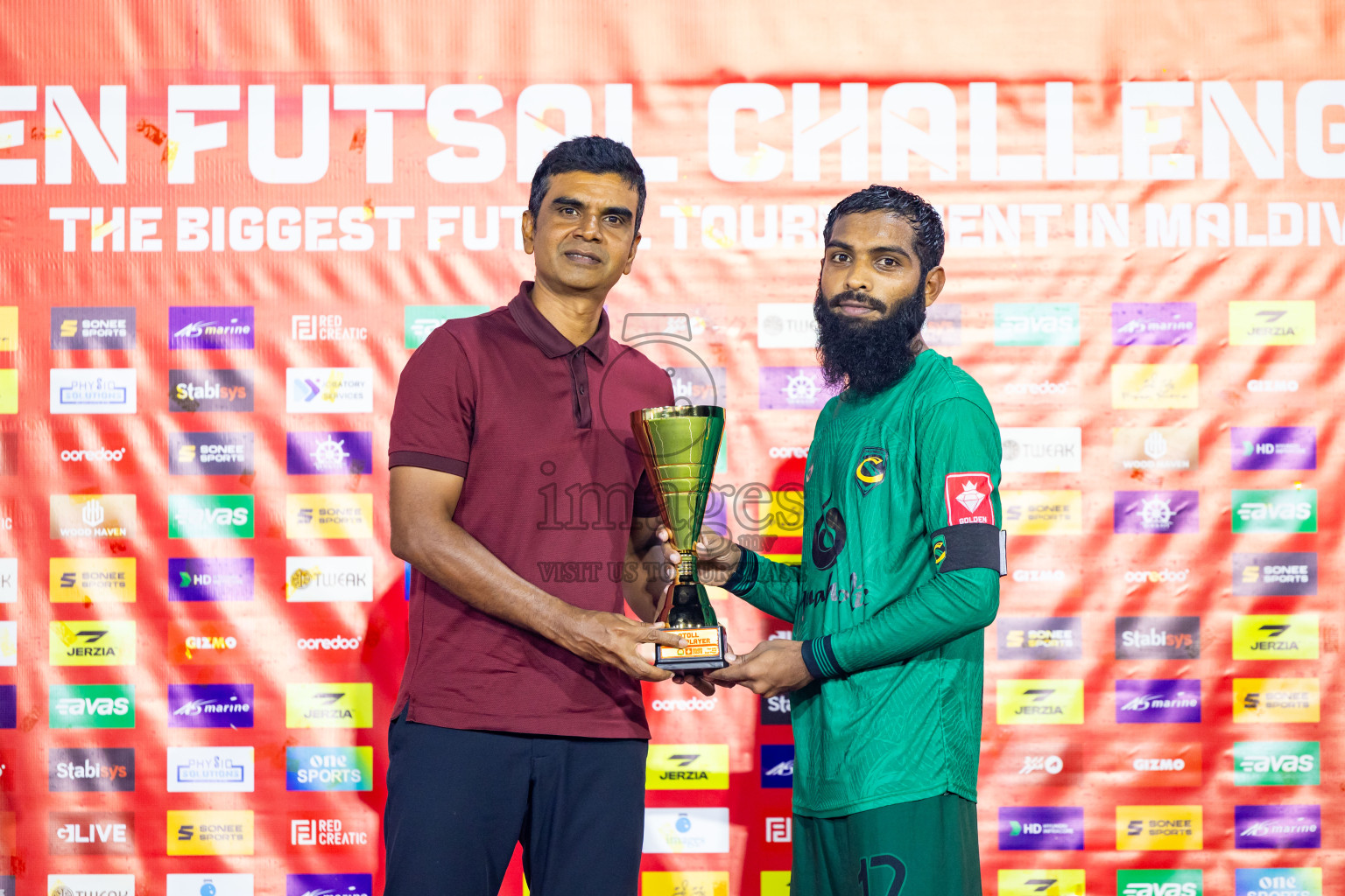 HA Dhidhdhoo vs HA Vashafaru in Haa Alif Atoll Finals Day 28 of Golden Futsal Challenge 2025 was held on Saturday , 1st February 2025, in Hulhumale', Maldives. Photos: Nausham Waheed / images.mv