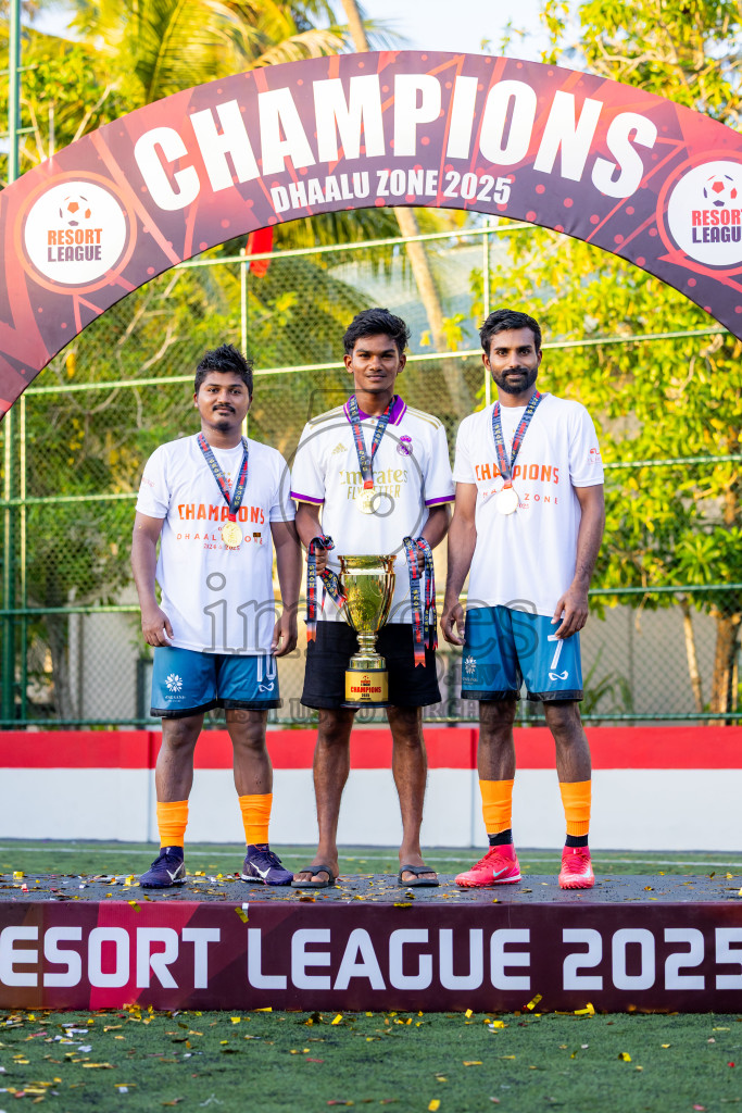 Final of Resort League 2025 (Dhaalu Zone) was held on Saturday, 24th May 2025 in Niyama Private island, Dhaalu Atoll, Maldives. Photos: Nausham Waheed / images.mv