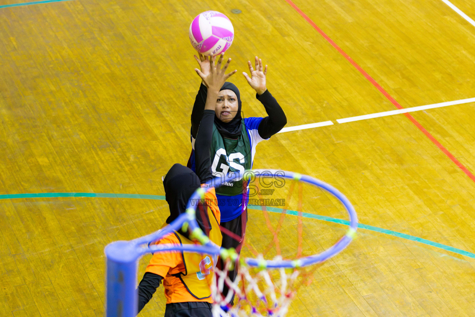 Day 6 of 23rd National Netball Tournament 2026 was held in Social Center Indoor Hall on Friday, 24th April 2026. Photos: Areef Adam, Mohamed Mahfooz Moosa / images.mv