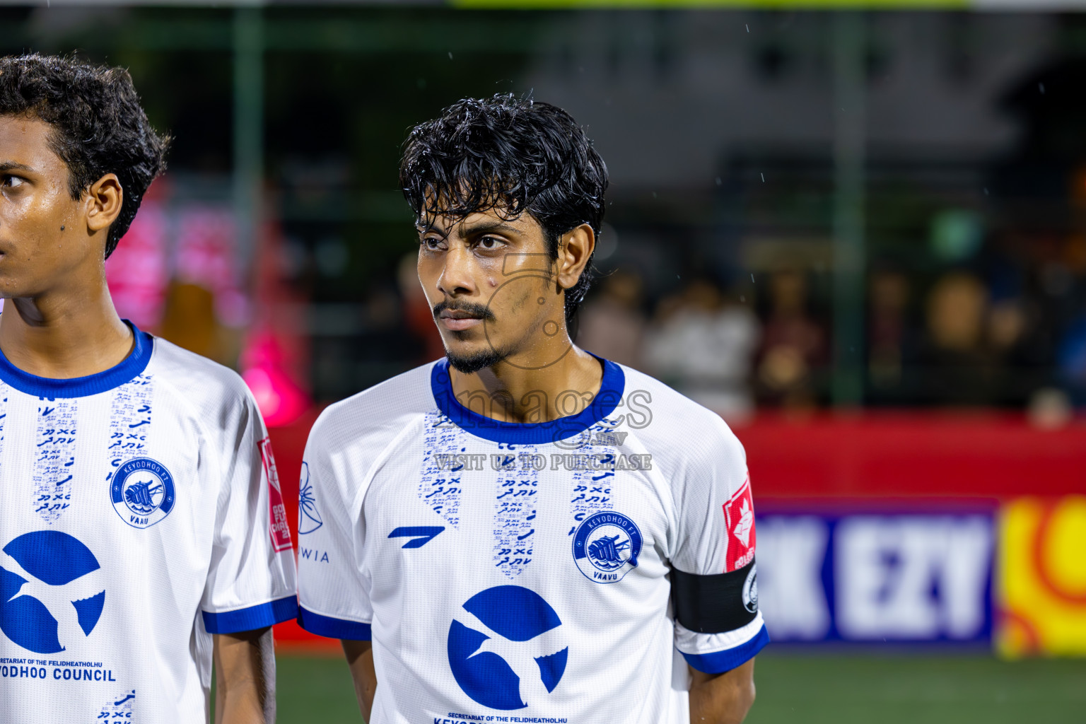 V Felidhoo vs V Keyodhoo in Atoll Round Final on Day 22 of Golden Futsal Challenge 2025 was held on Sunday , 26th January 2025, in Hulhumale', Maldives.
Photos: Ismail Thoriq / images.mv