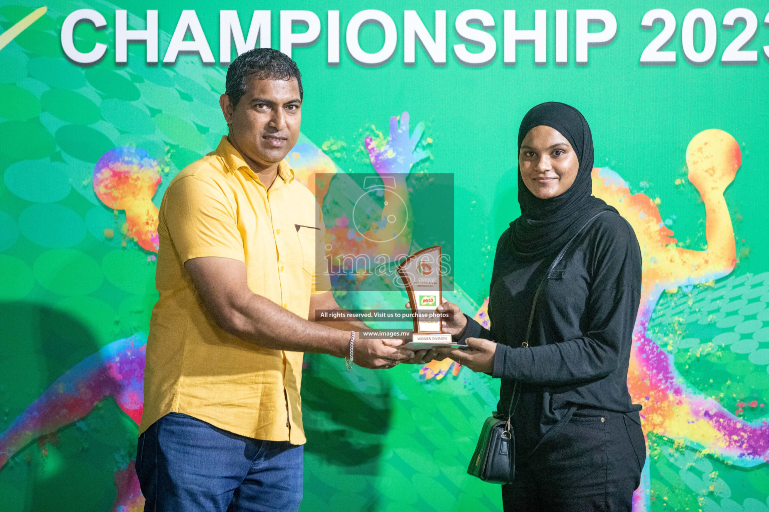 Finals of 6th MILO Handball Maldives Championship 2023, held in Handball ground, Male', Maldives on 10th June 2023 Photos: Nausham waheed / images.mv