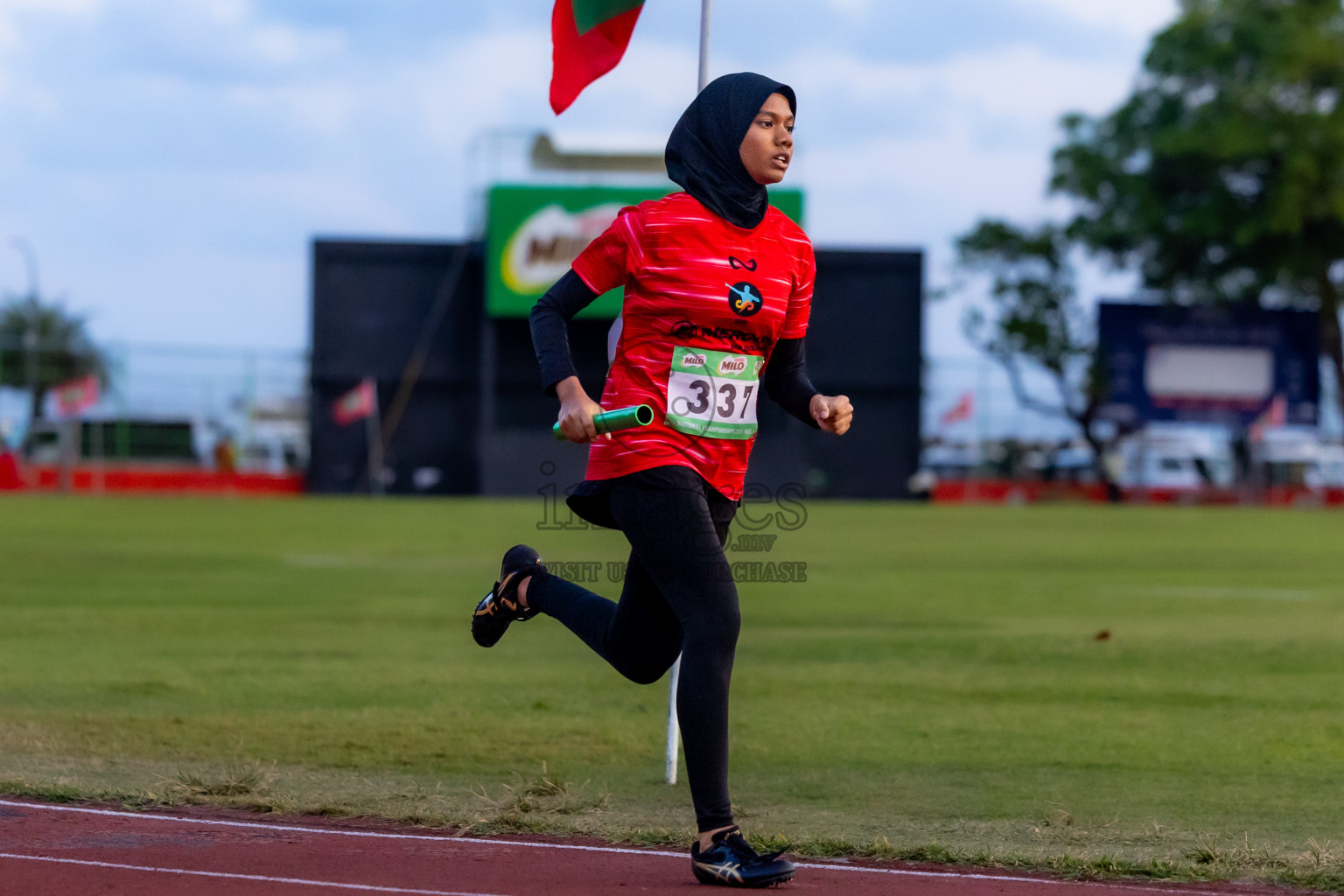 Day 1 of National Athletics Championship 2025 was held at Ekuveni Running Ground in Male', Maldives on Thursday, 14th August 2025. Photos: Nausham Waheed / images.mv