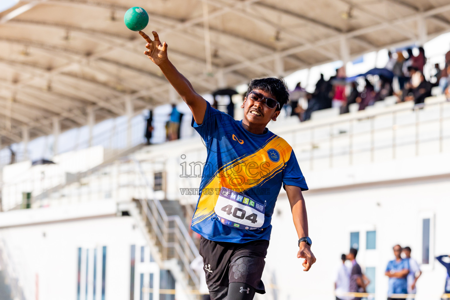 Day 5 of MWSC Interschool Athletics Championships 2024 held in Hulhumale Running Track, Hulhumale, Maldives on Wednesday, 13th November 2024. Photos by: Nausham Waheed / Images.mv