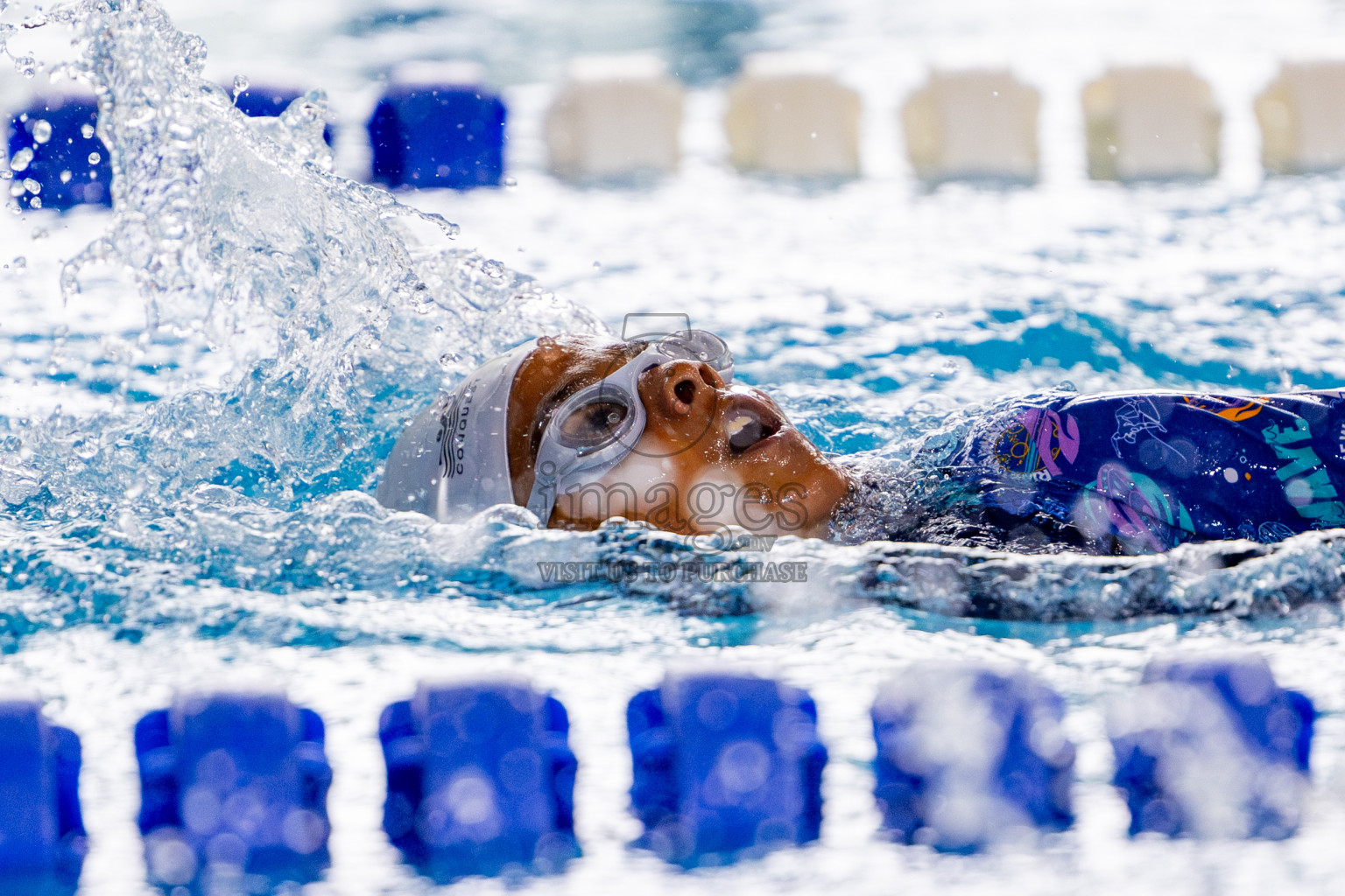 Day 1 of BML 5th National Swimming Kids Festival 2024 held in Hulhumale', Maldives on Monday, 18th November 2024. Photos: Nausham Waheed / images.mv