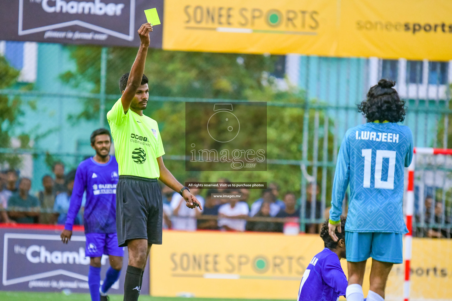 WAMCO vs TEAM MTCC in Club Maldives Cup 2022 was held in Hulhumale', Maldives on Saturday, 8th October 2022. Photos: Nausham Waheed / images.mv