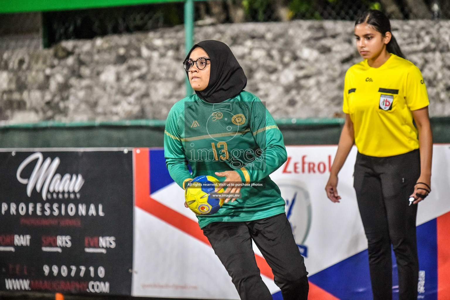 Day 16 of Milo 6th Inter Office Handball Tournament 2022 - Photos by Nausham Waheed