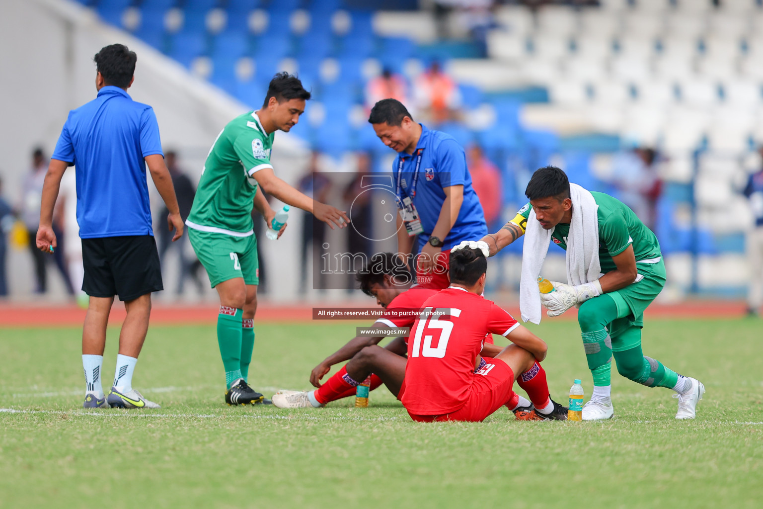 Nepal vs Pakistan in SAFF Championship 2023 held in Sree Kanteerava Stadium, Bengaluru, India, on Tuesday, 27th June 2023. Photos: Nausham Waheed, Hassan Simah / images.mv