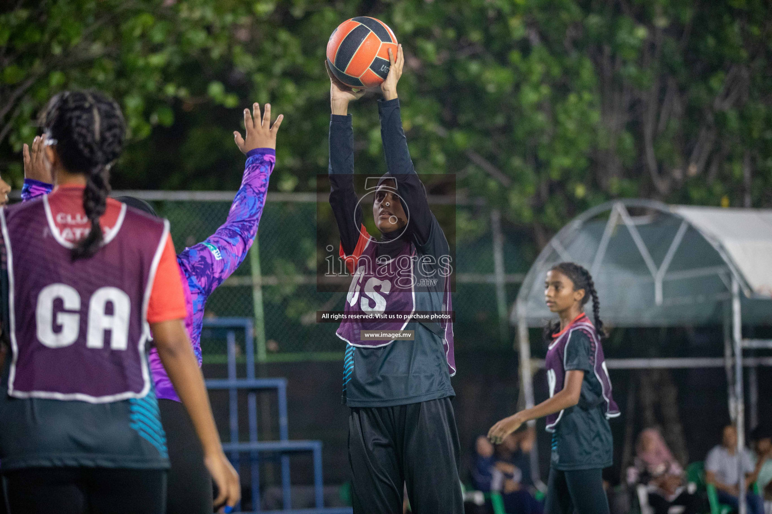 Day 5 of 20th Milo National Netball Tournament 2023, held in Synthetic Netball Court, Male', Maldives on 3rd  June 2023 Photos: Nausham Waheed/ Images.mv