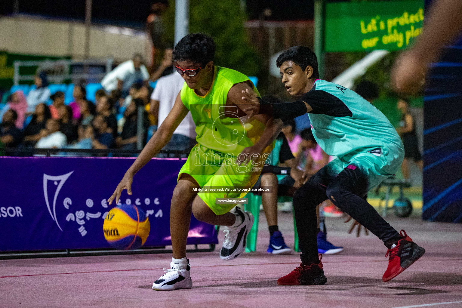 Day3 of Slamdunk by Sosal on 14th April 2023 held in Male'. Photos: Nausham waheed /images.mv