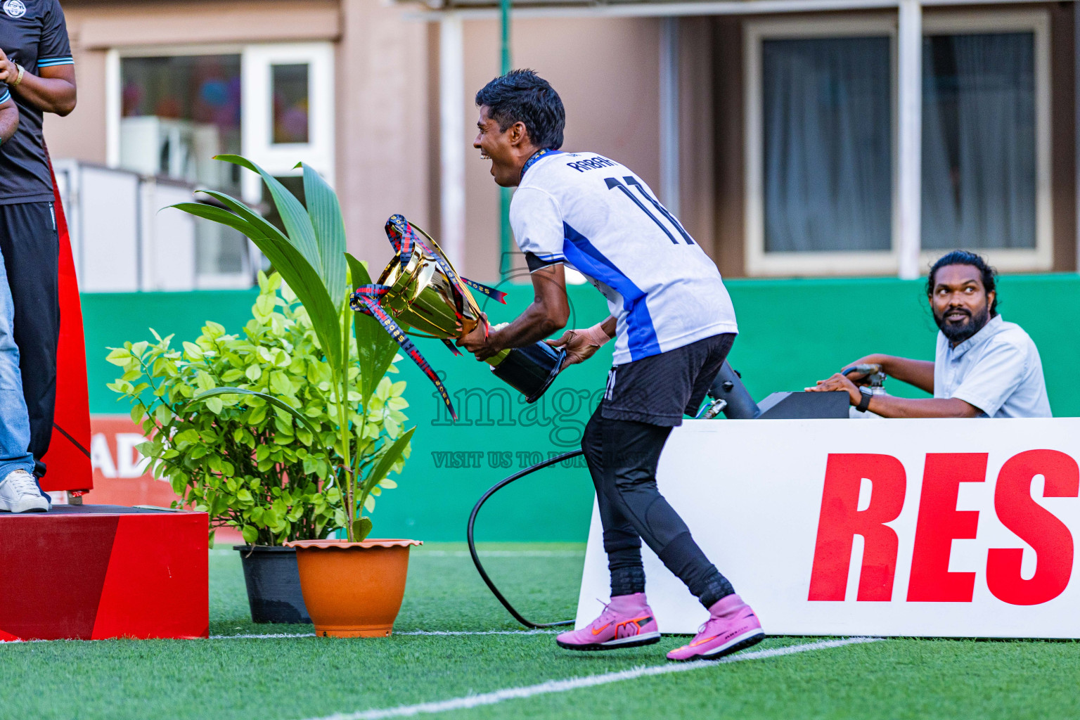 Waldorf Astoria vs SAII Lagoon in Finals of Resort League 2025 (South Male Zone) was held on Sunday, 19th October 2025 in Crossroads's Maldives, Photos: Areef Adam / images.mv