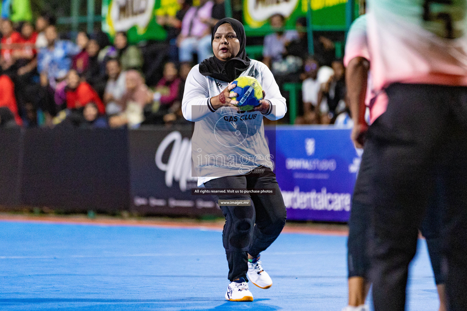 Day 4 of 7th Inter-Office/Company Handball Tournament 2023, held in Handball ground, Male', Maldives on Monday, 18th September 2023 Photos: Nausham Waheed/ Images.mv